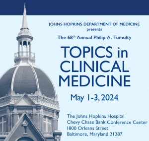 68th Philip A. Tumulty Topics in Clinical Medicine Banner